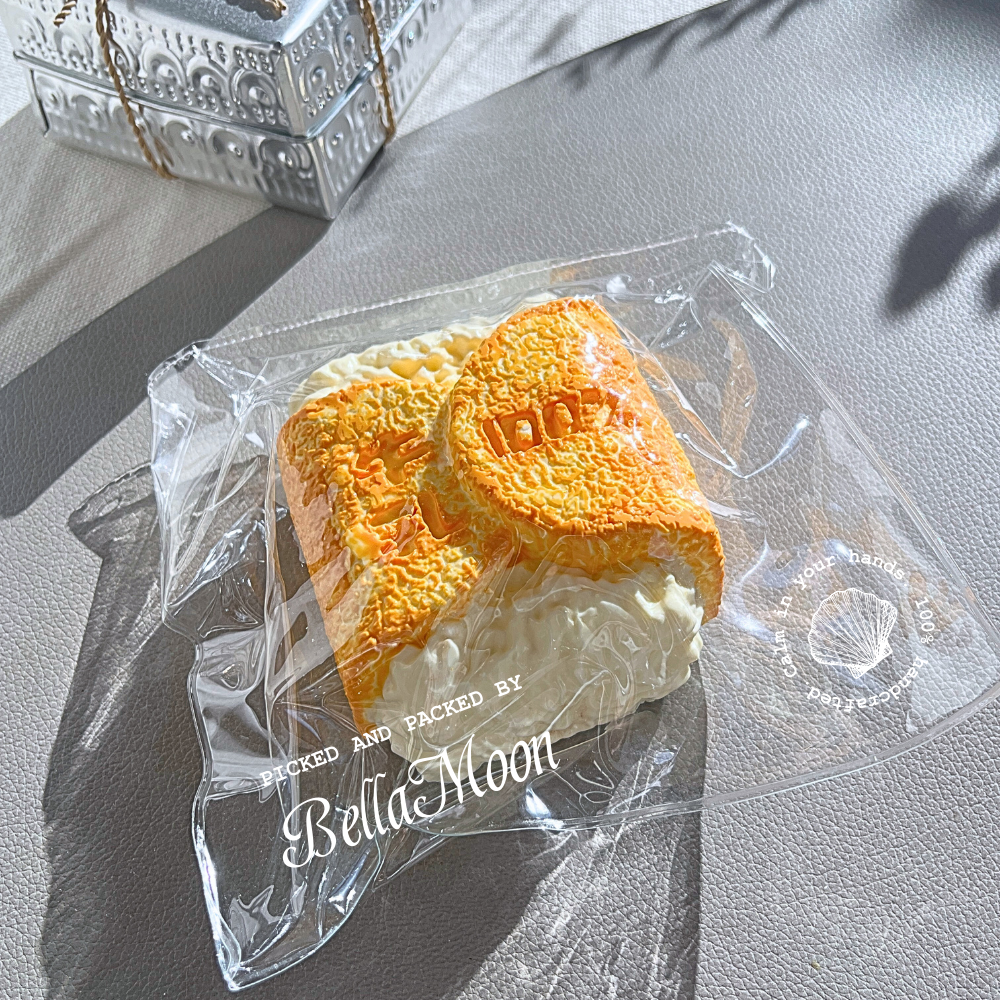 Toasted Cream Roll Squishy
