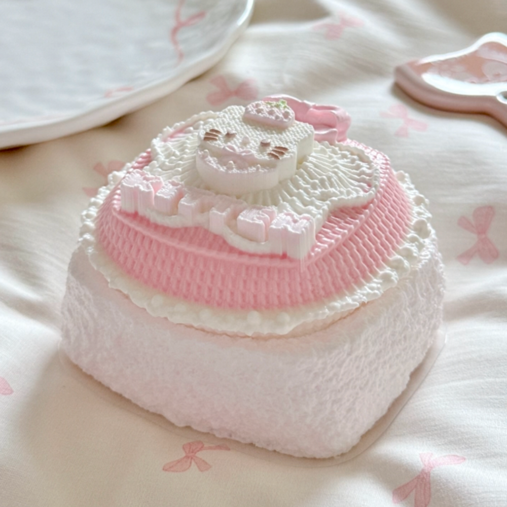 Kitty Morning Toast Squishy