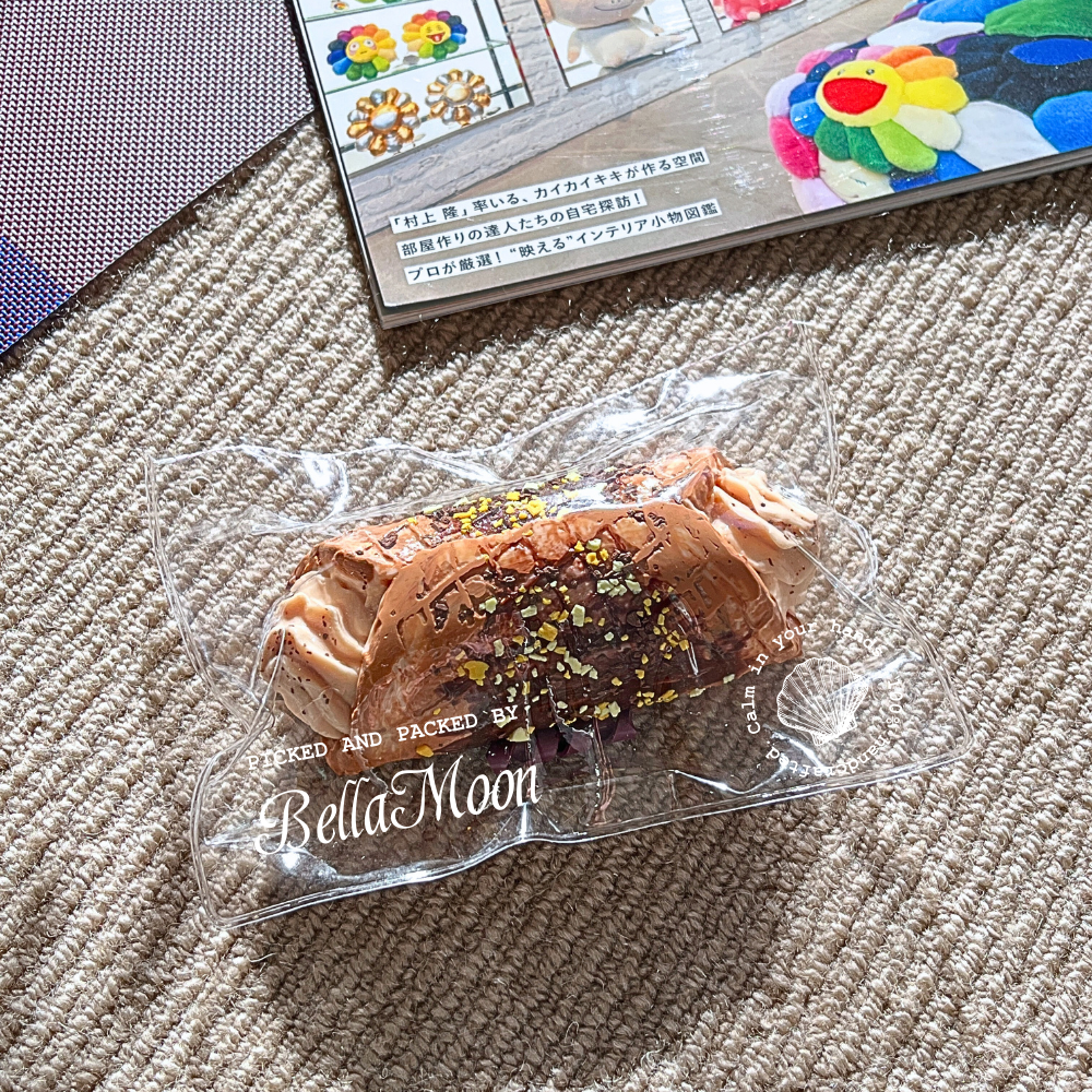 Pistachio Chololate Eggroll Squishy