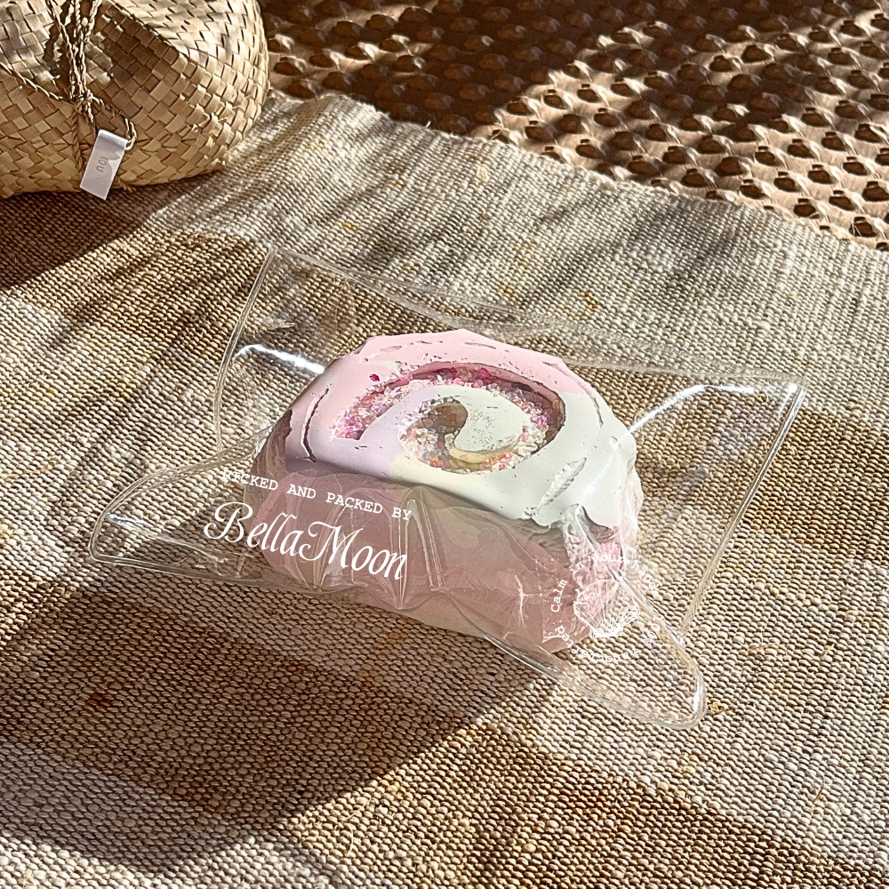 Peach Blossom Swiss Roll Squishy