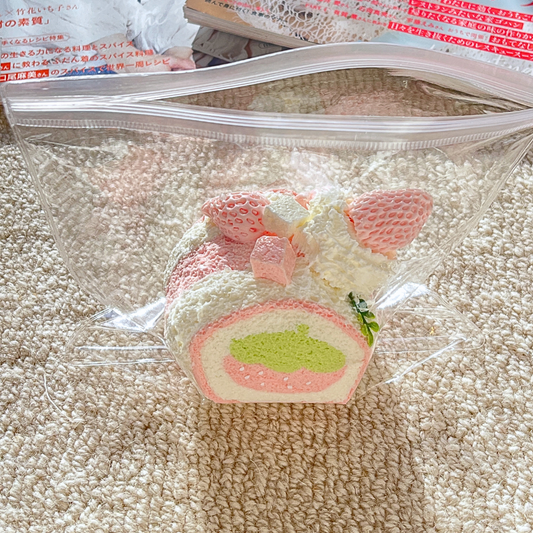 Strawberry Sandwich Toast Squishy