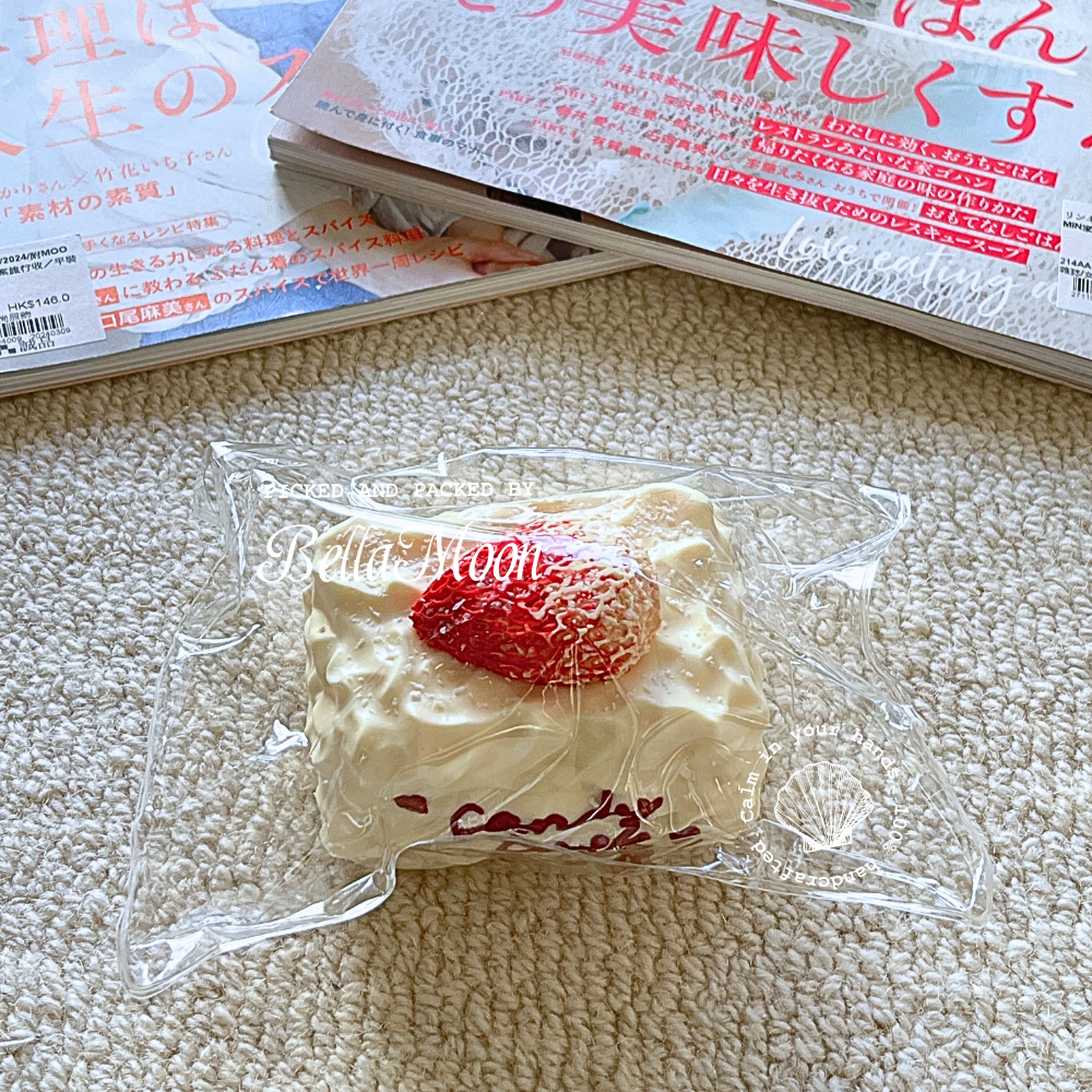 Strawberry Angel Cake Squishy