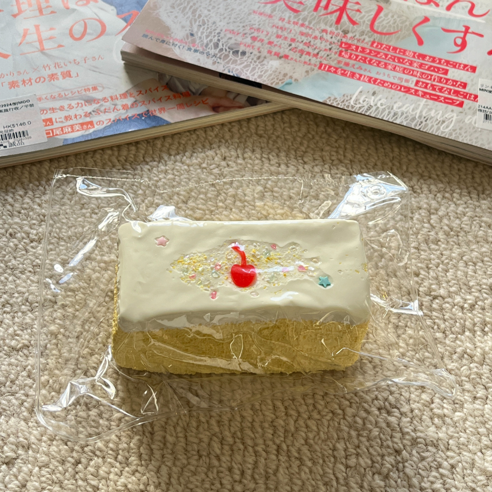 Cherry Cream Cake Squishy