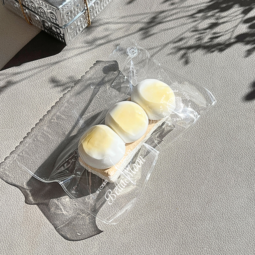 Golden brown soy milk stick squishy with Greek yoghurt softness and moderate bounce for quick stress relief Australia