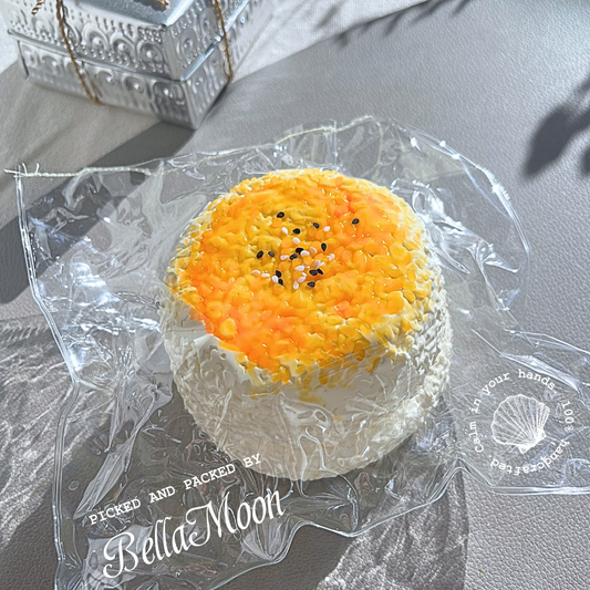 Double Layer Roasted Rice Cake Squishy