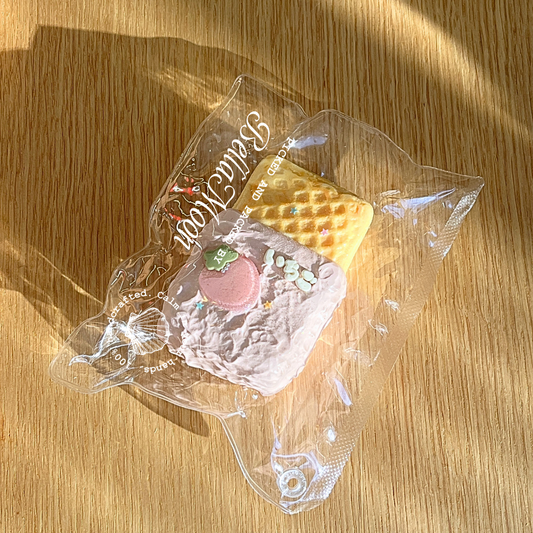 Strawberry Cream Waffle Squishy