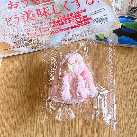 Blossom Pink Long Ear Bunny Squishy
