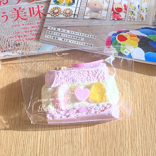 Blush Fruit Sandwich Squishy