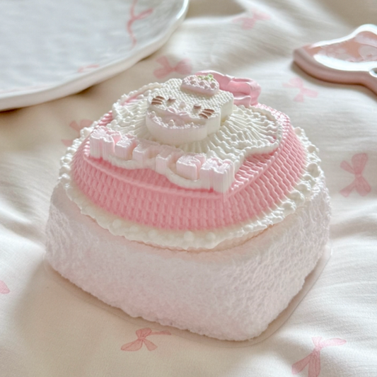 Kitty Morning Toast Squishy