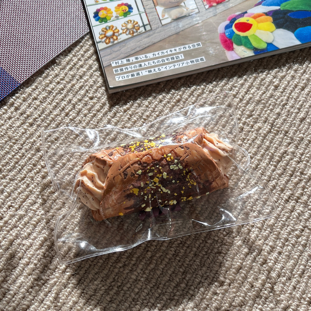 Pistachio Chololate Eggroll Squishy
