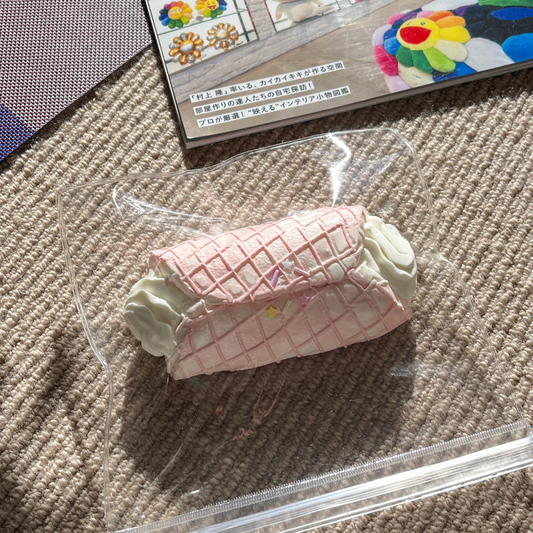 Strawberry Creamy Eggroll Squishy