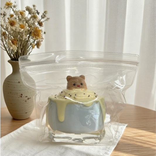 Bear Pudding Cup Squishy