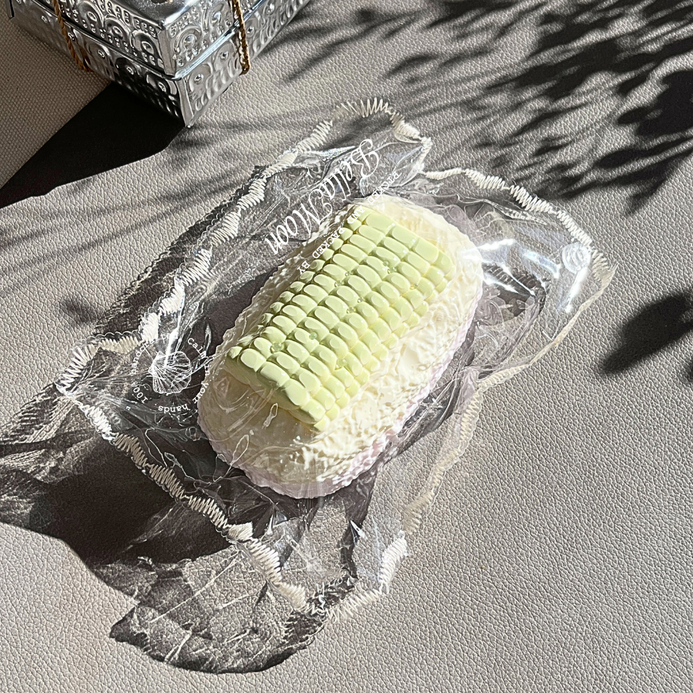 Dry Rice Squishy Mint Corn Rice Roll Squishy β BellaMoon