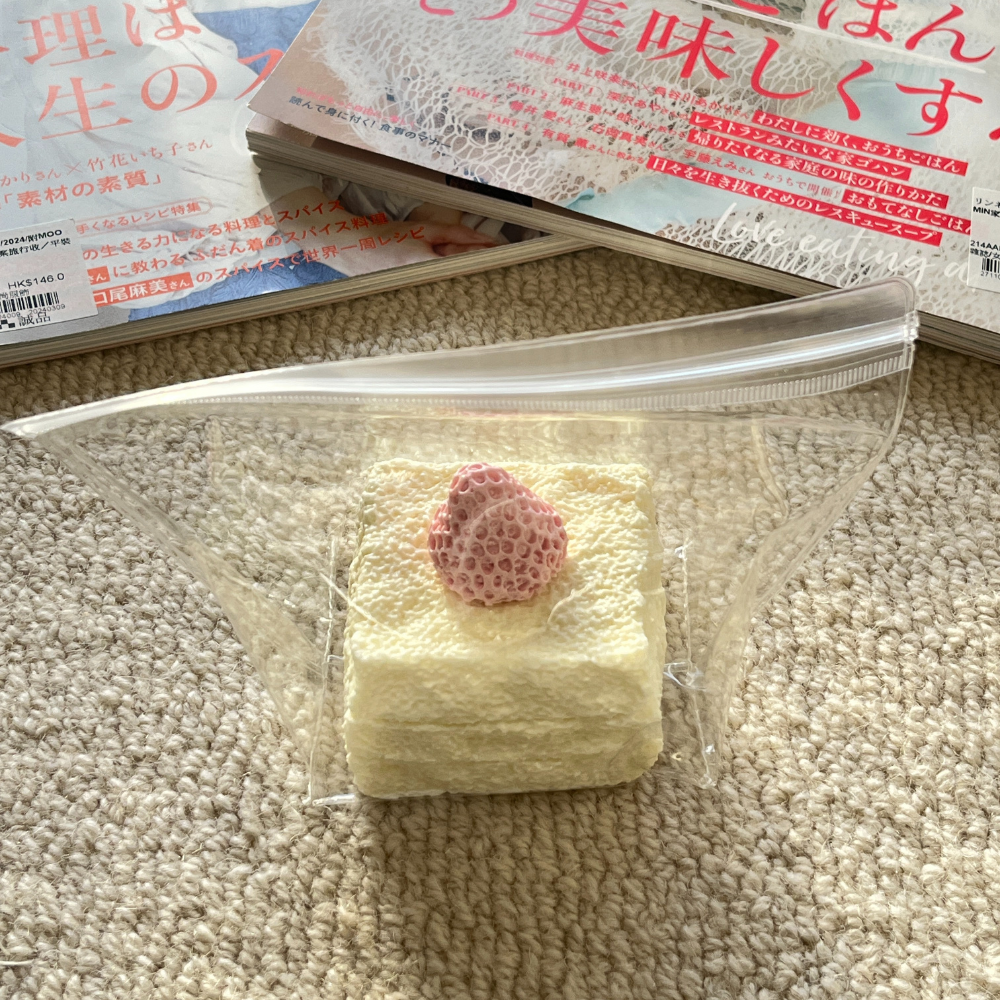 Strawberry Chiffon Delight Squishy