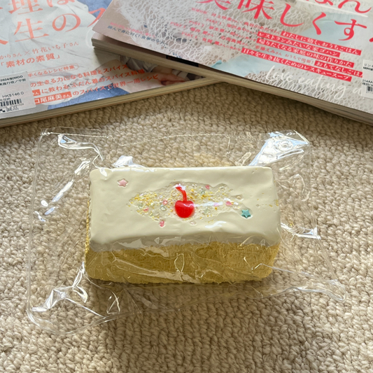Cherry Cream Cake Squishy