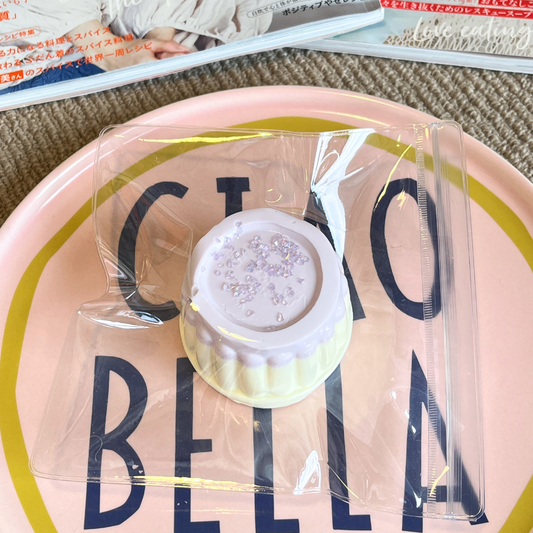 Taro Velvet Mini Pudding Squishy