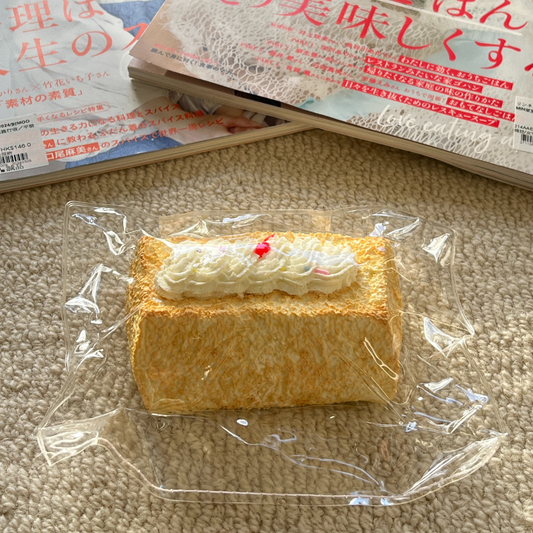 Cherry Cream Toastie Squishy