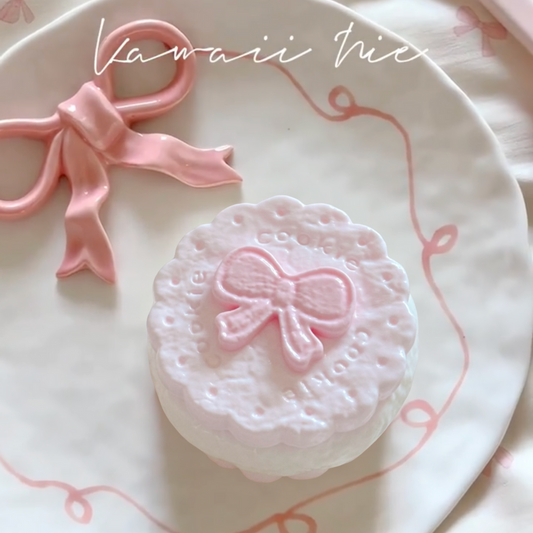Sweet Ribbon Biscuit Squishy