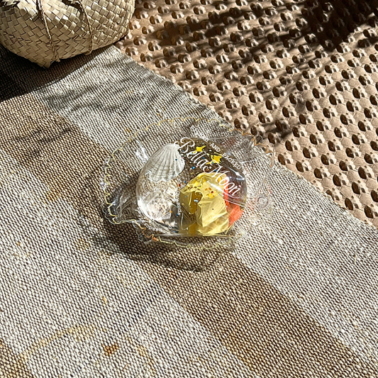 Colorful beach house noctilucent glow in the dark TABA squishy with gel texture, handmade slow rising stress relief squishy Sydney Australia