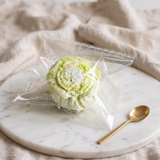 Matcha cupcake TABA squishy with whipped cream texture and green tea frosting swirl, handmade extra slow rising stress relief squishy Australia Sydney