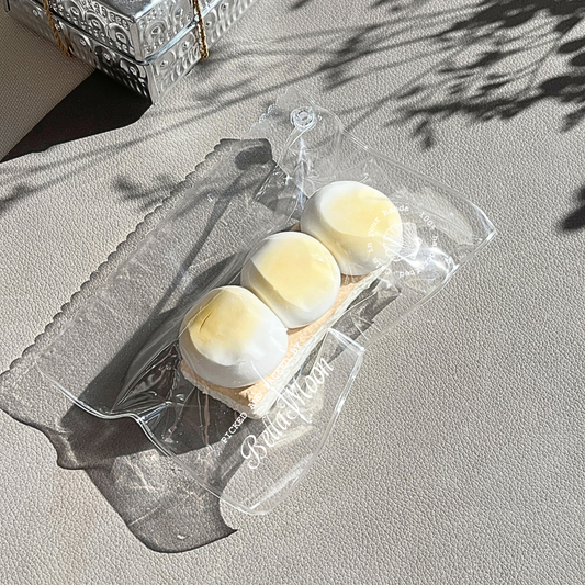 Golden brown soy milk stick squishy with Greek yoghurt softness and moderate bounce for quick stress relief Australia