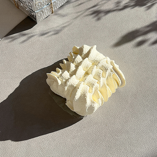 White diplomat cream cloud squishy stress toy with ultra-slow rise for anxiety relief and sensory play in Australia