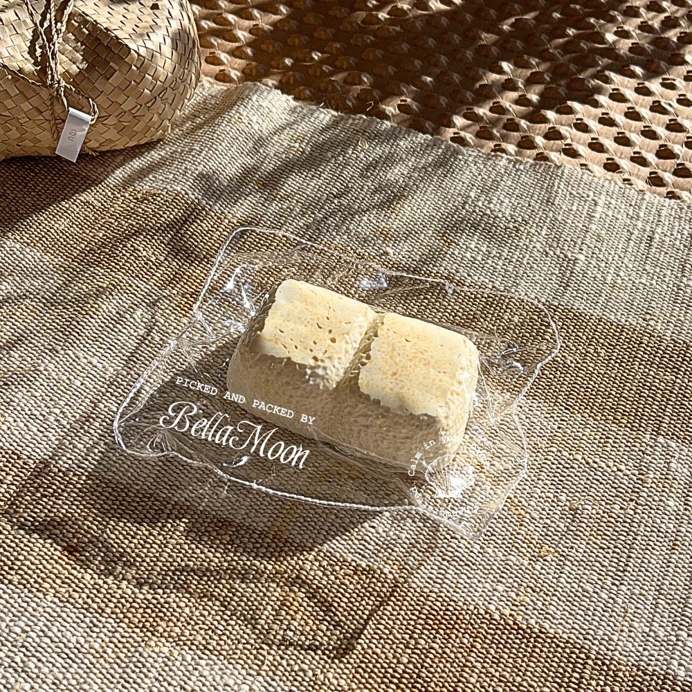 Milky white soy milk cloud marshmallow squishy with doughy softness and ultra-slow rise for cloud-like calming