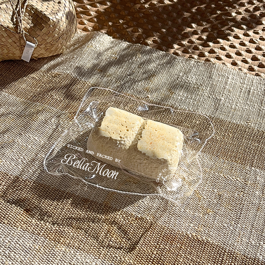 Milky white soy milk cloud marshmallow squishy with doughy softness and ultra-slow rise for cloud-like calming